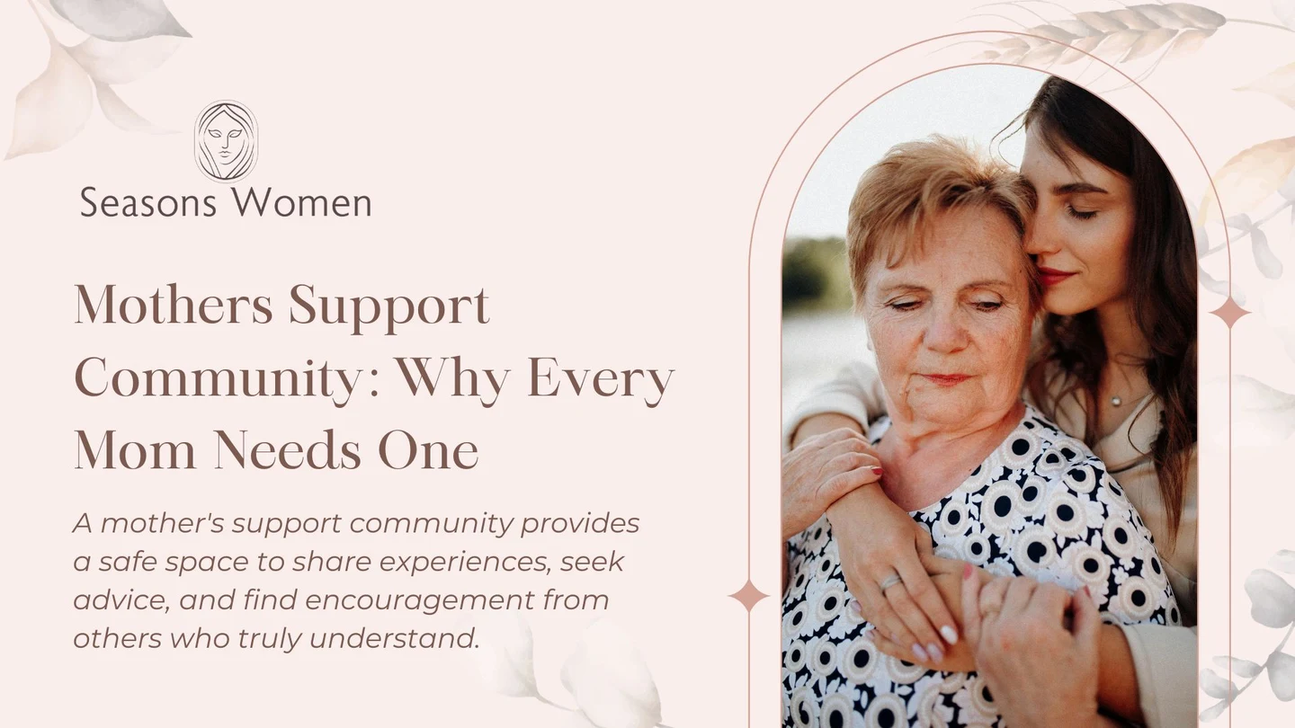 Mothers Support Community: Why Every Mom Needs One  Slug: mothers-support-community